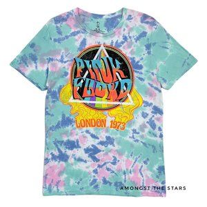 Pink Floyd London 1973 Cotton Candy Tie Dye T-Shirt